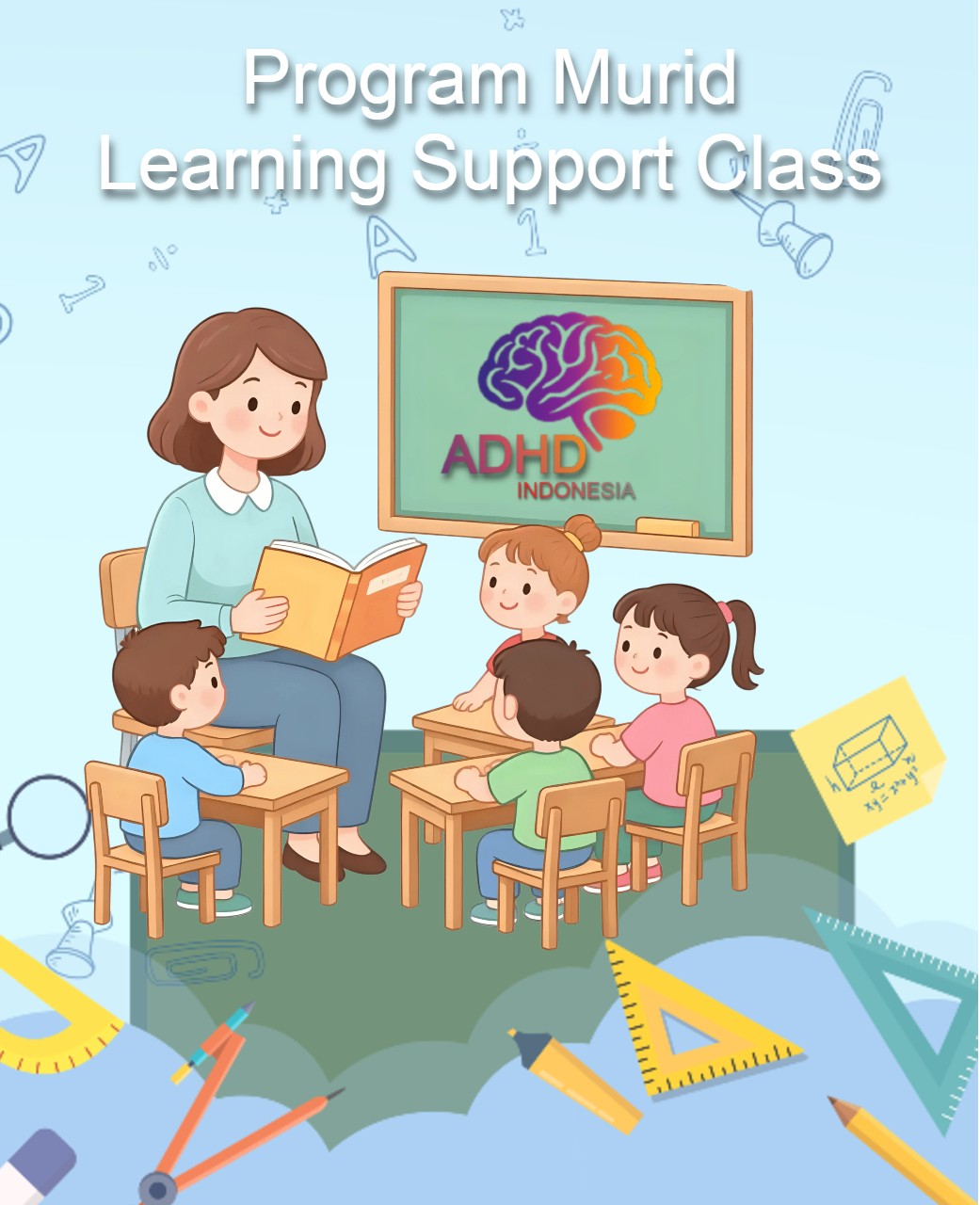 Program ADHD Indonesia Kabupaten Kepulauan Talaud Kelas Pendampingan Belajar (Learning Support Class)